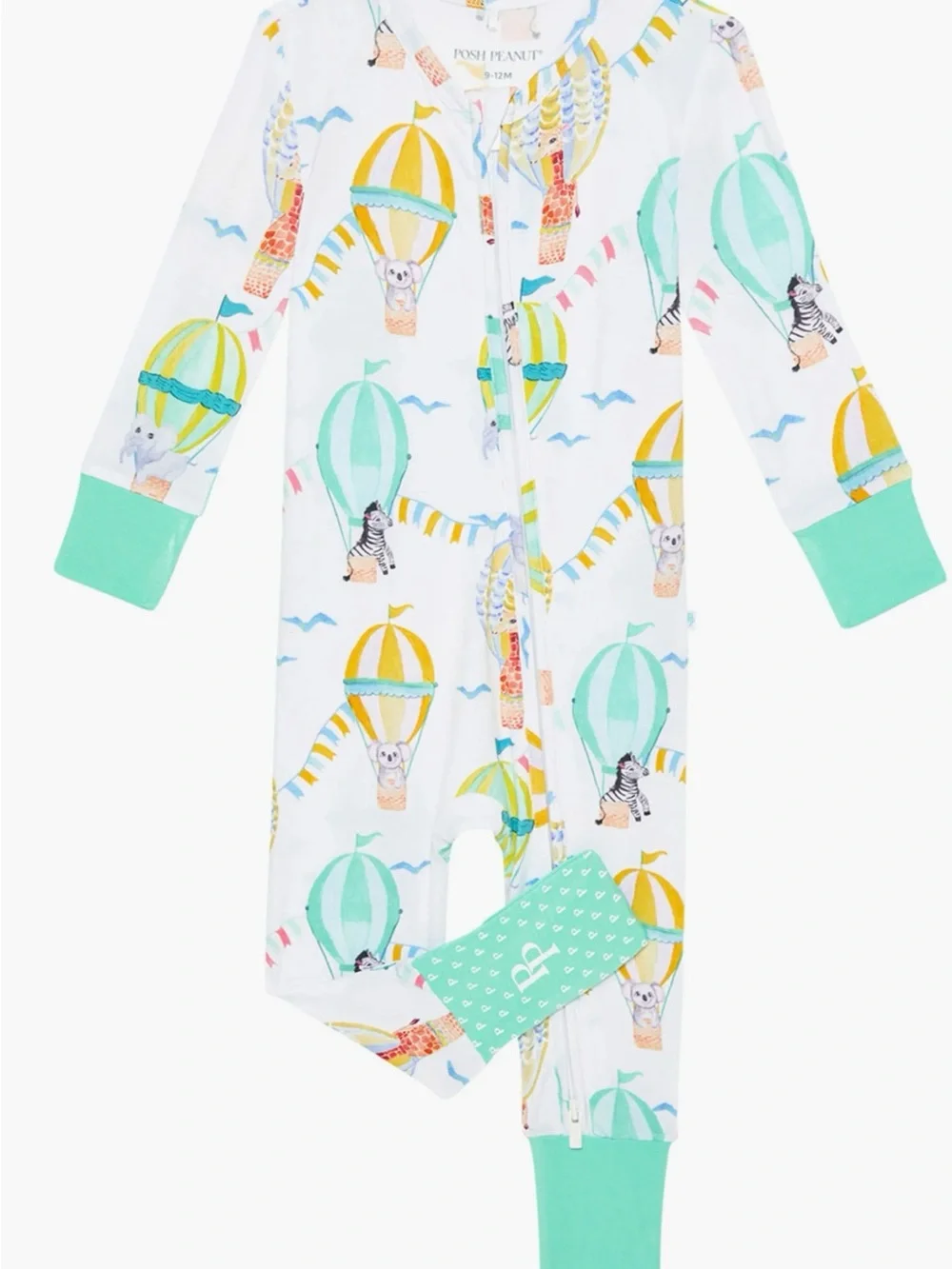 Posh Peanut Balloon Wonder Convertible One Piece 6-9m